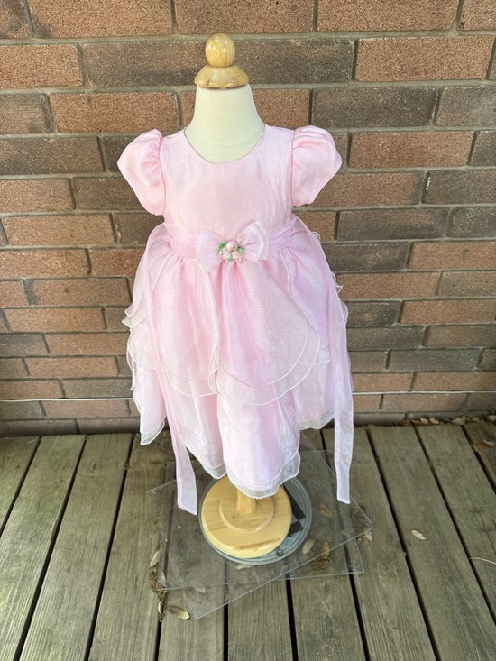 Nannette Other - Nannette Light Pink Satin Flower Girl Dress Size 3T